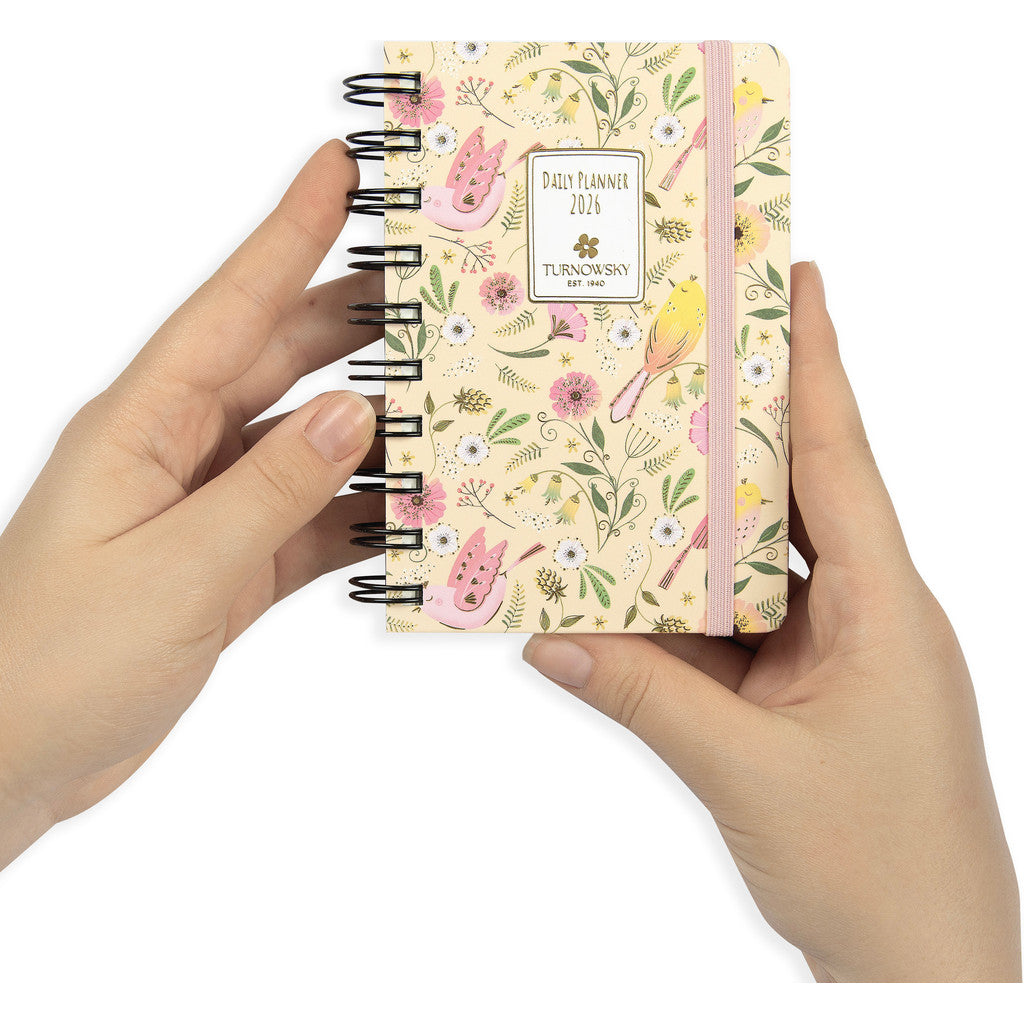 Agenda Spiralata 12 Mesi 2026 Mini Giornaliera - Turnowsky