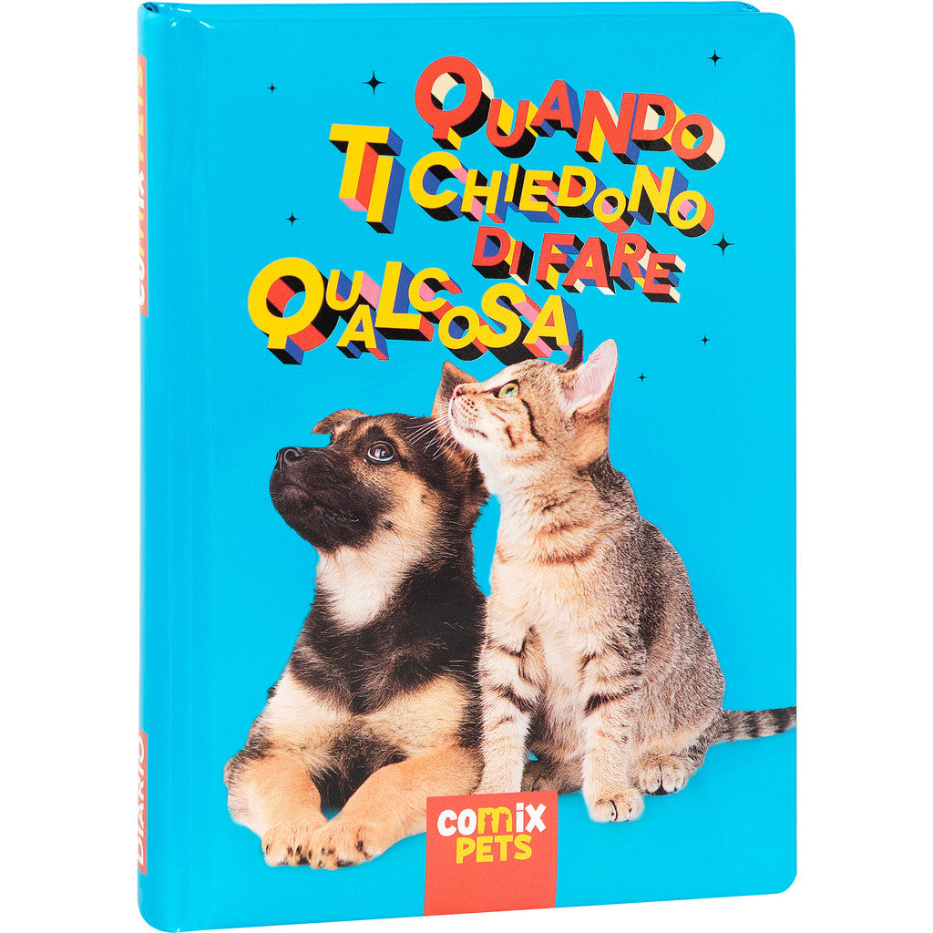 Diario 12 Mesi 2025/26 - COMIX Pets - Giornaliero Non Datato