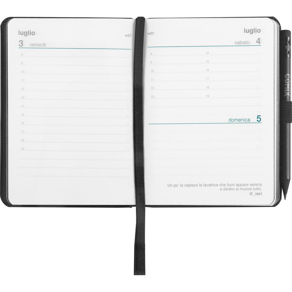 Agenda 12 Mesi 2026 Mignon Giornaliera - Agende COMIX