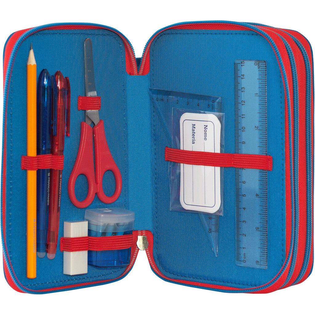 Astuccio 3 Zip Super Mario