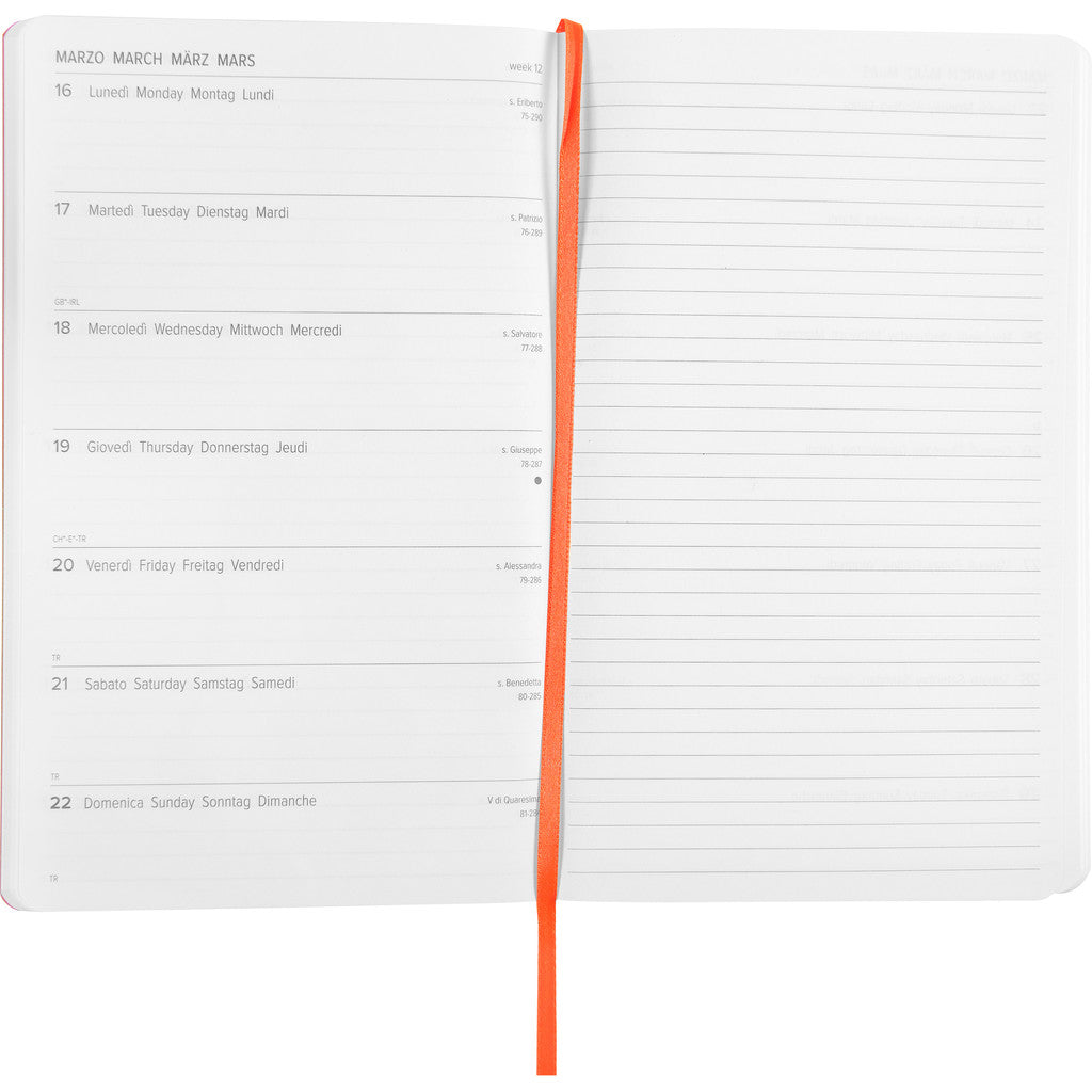 Agenda 12 Mesi 2026 Large Settimanale - Kaos