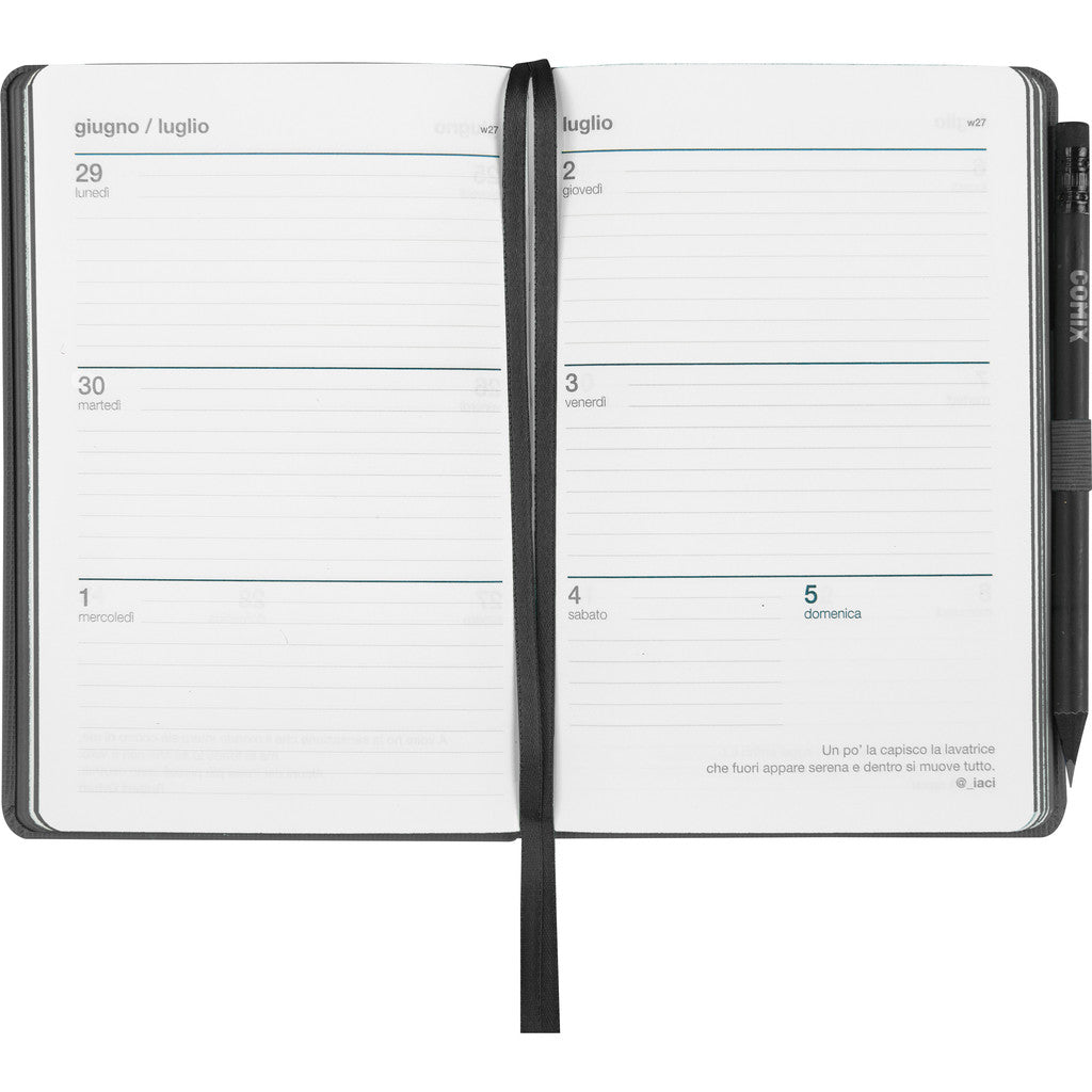 Agenda 12 Mesi 2026 Medium Settimanale - Agende COMIX