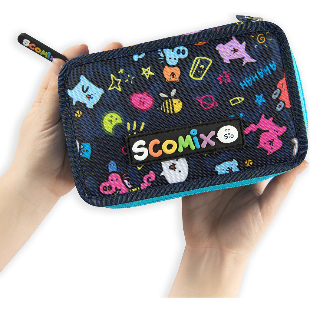 Astuccio 3 zip COMIX Scottecs by Sio