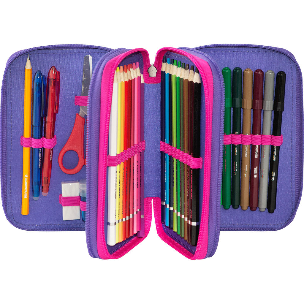 Astuccio 3 Zip COMIX Bright