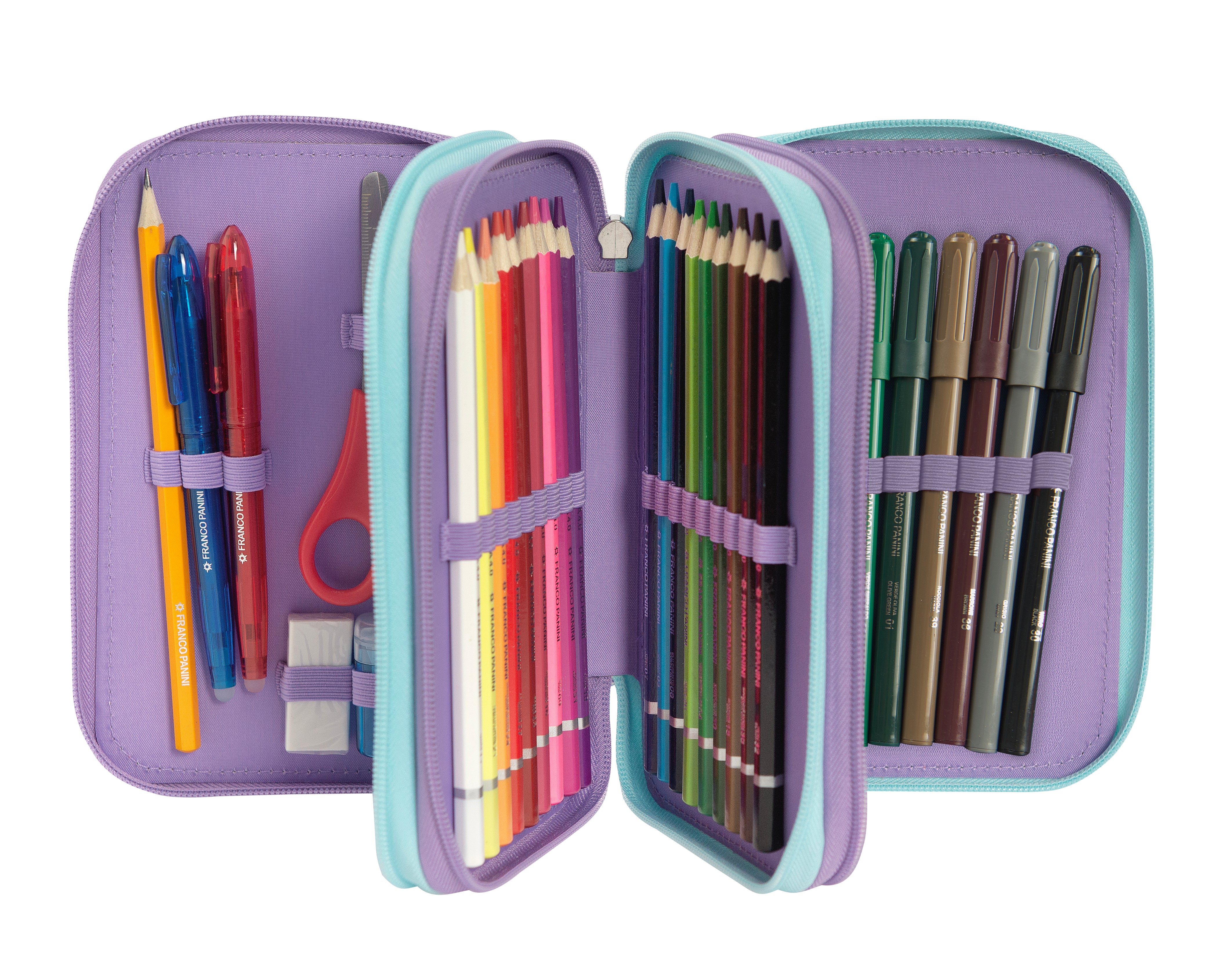 Astuccio 3 Zip Mofumofu