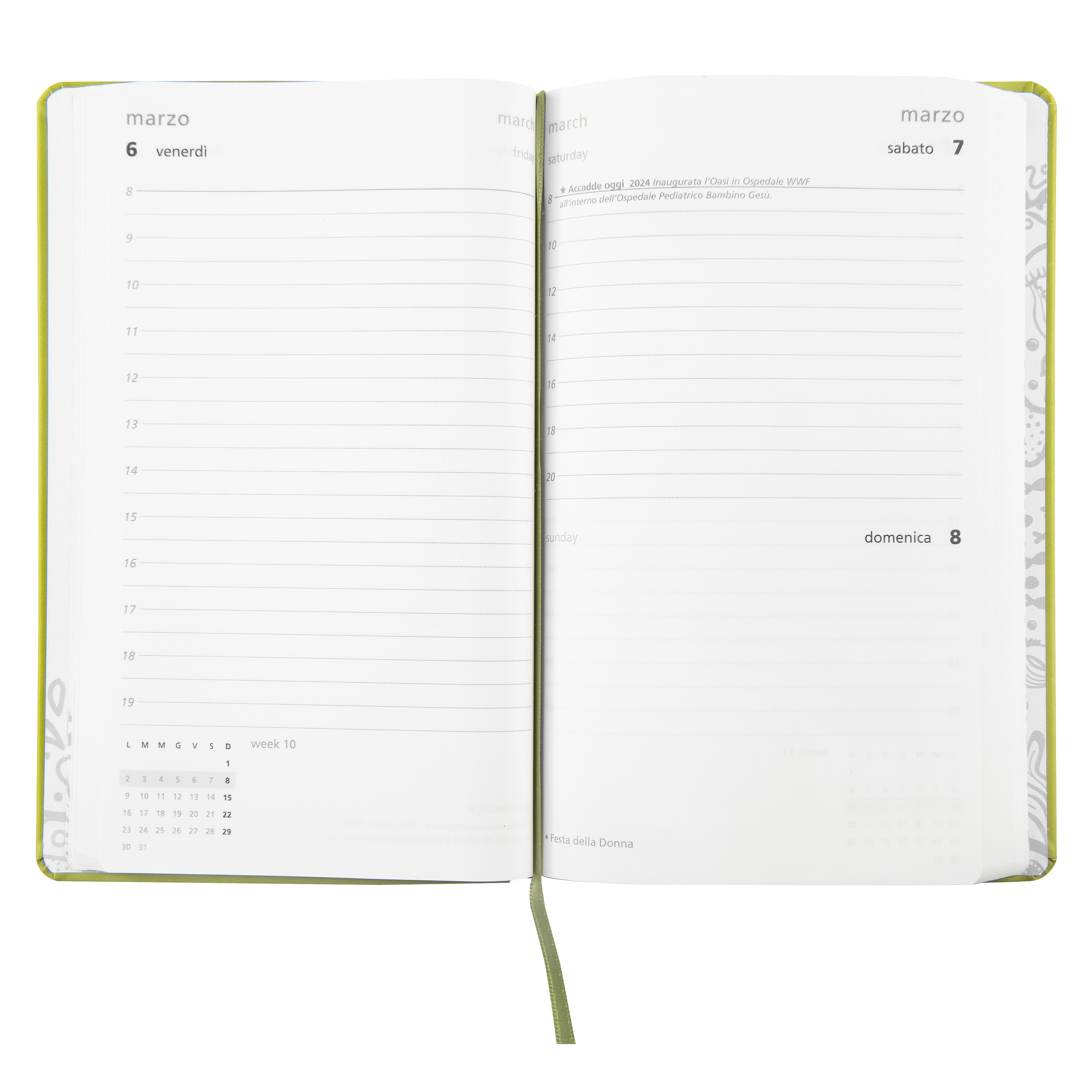 Agenda 12 Mesi 2026 Large Giornaliera - WWF