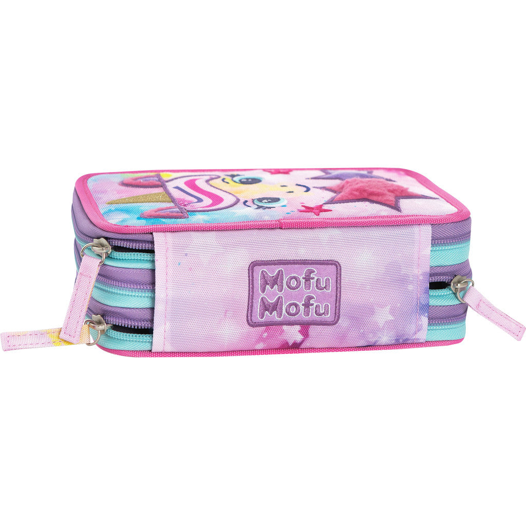 Astuccio 3 Zip Mofumofu