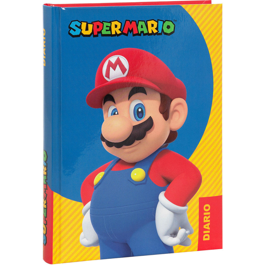 Diario 12 Mesi 2026/27 - Super Mario - Giornaliero Non Datato