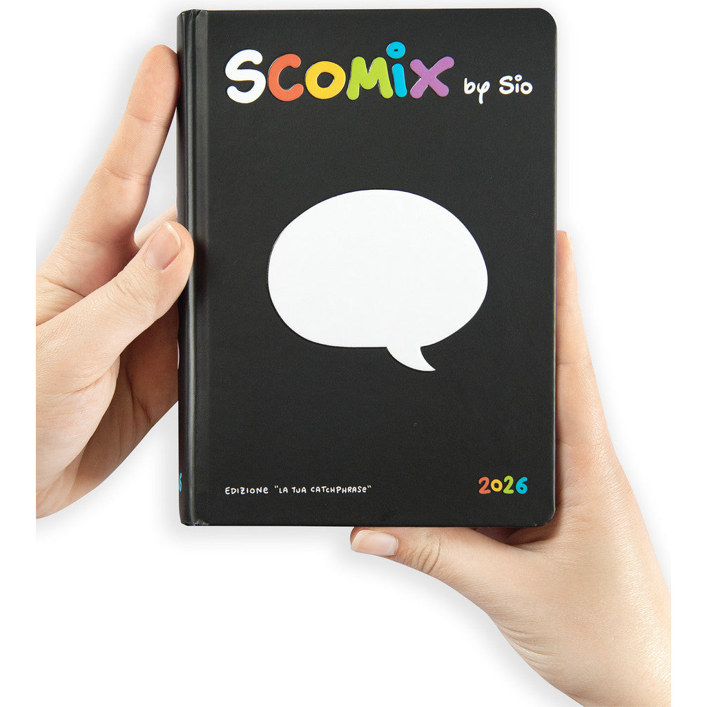 Diario 16 Mesi 2025/26 - COMIX Scottecs by Sio - Giornaliero