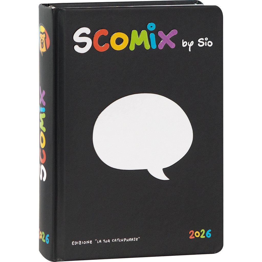 Diario 16 Mesi 2025/26 - COMIX Scottecs by Sio - Giornaliero