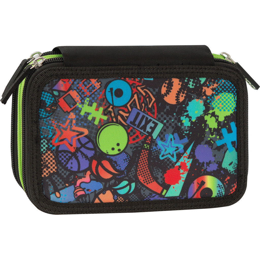 Astuccio 3 zip COMIX Ultra Bright