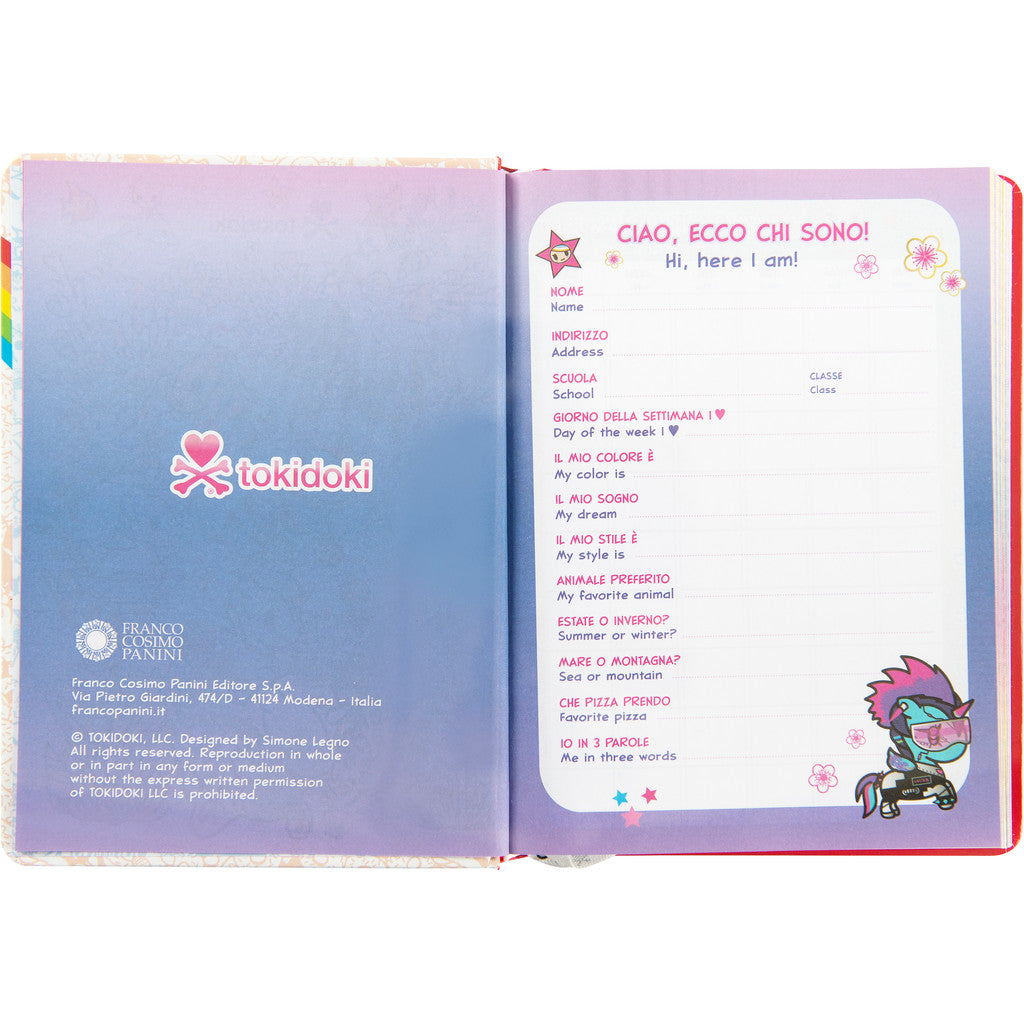 Diario 12 Mesi 2025/26 - Tokidoki - Giornaliero