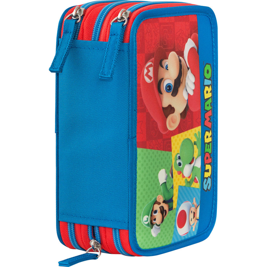 Astuccio 3 Zip Super Mario