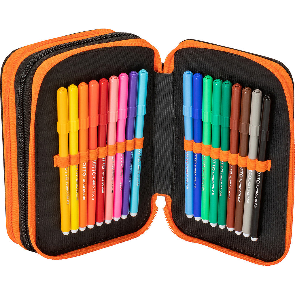 Astuccio Corredo 3 Zip COMIX Bright