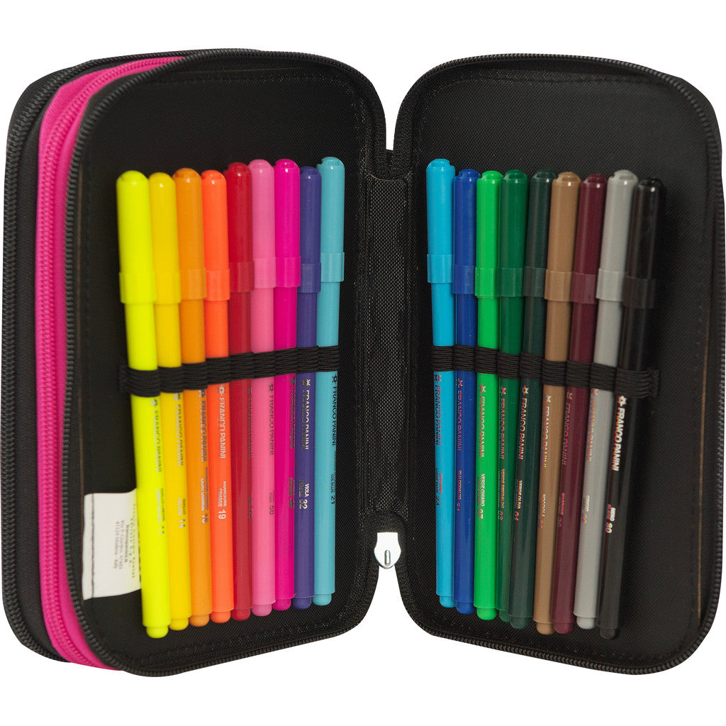 Astuccio 3 zip COMIX Ultra Bright