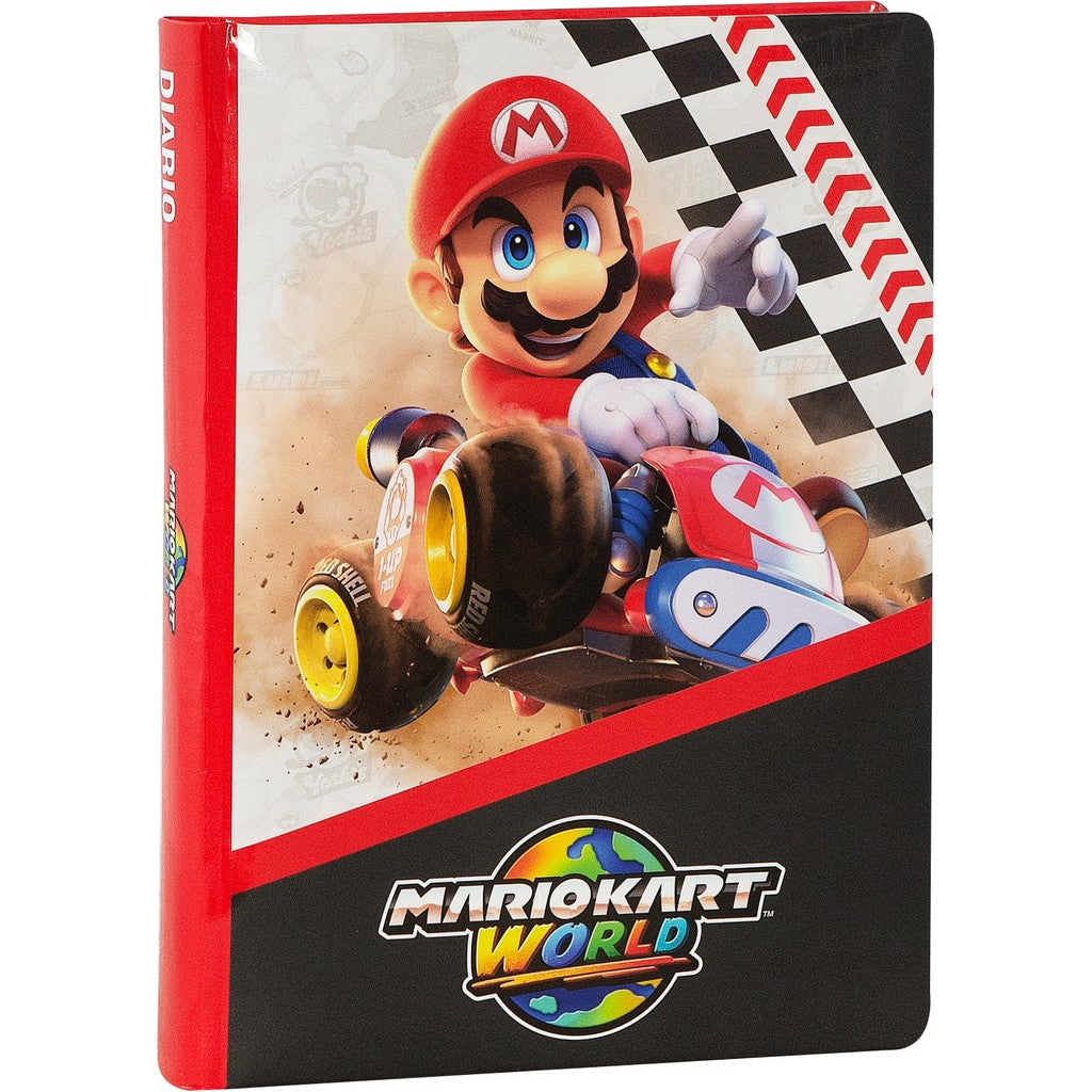 Diario 12 Mesi 2026/27 - Mario Kart - Giornaliero Non Datato