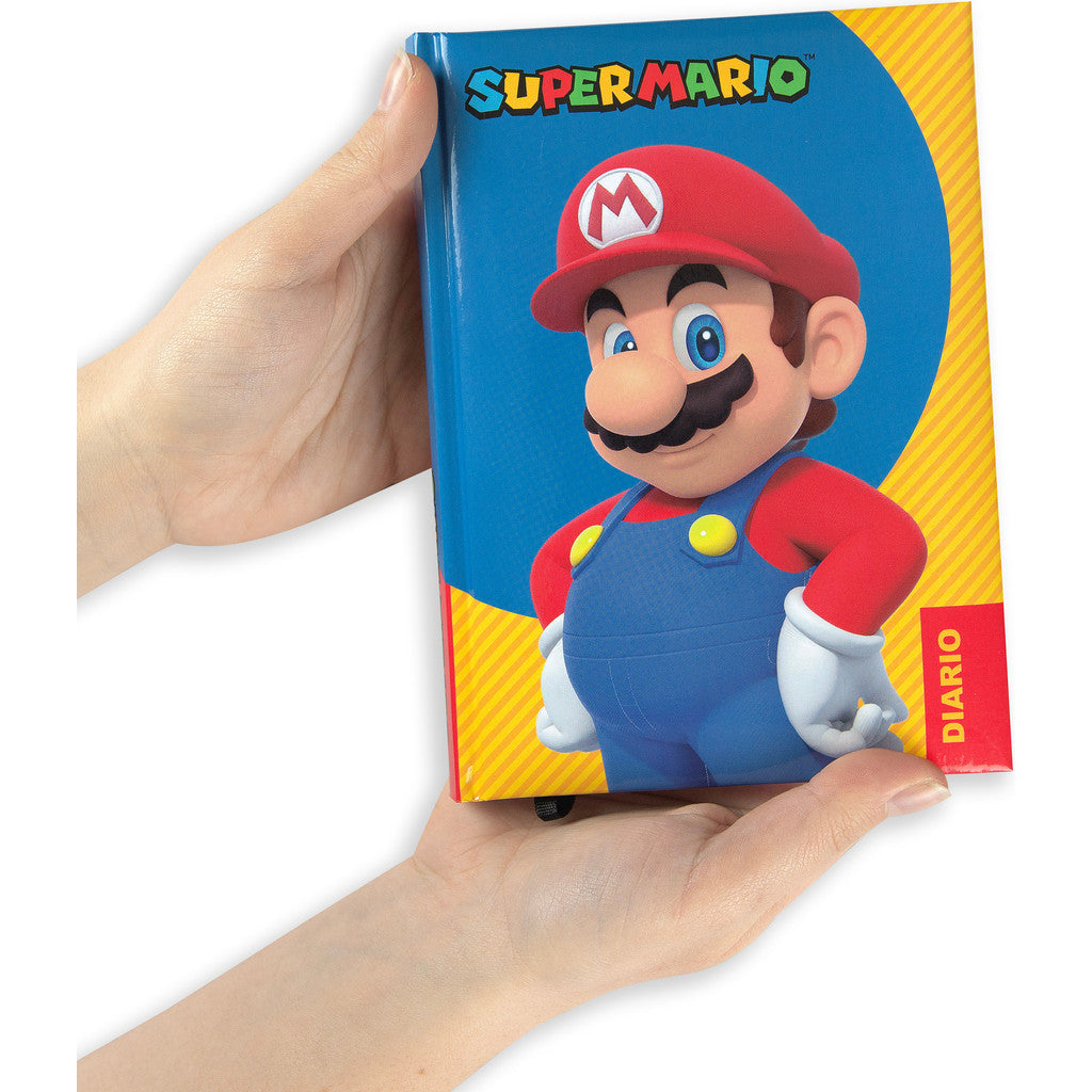 Diario 12 Mesi 2026/27 - Super Mario - Giornaliero Non Datato