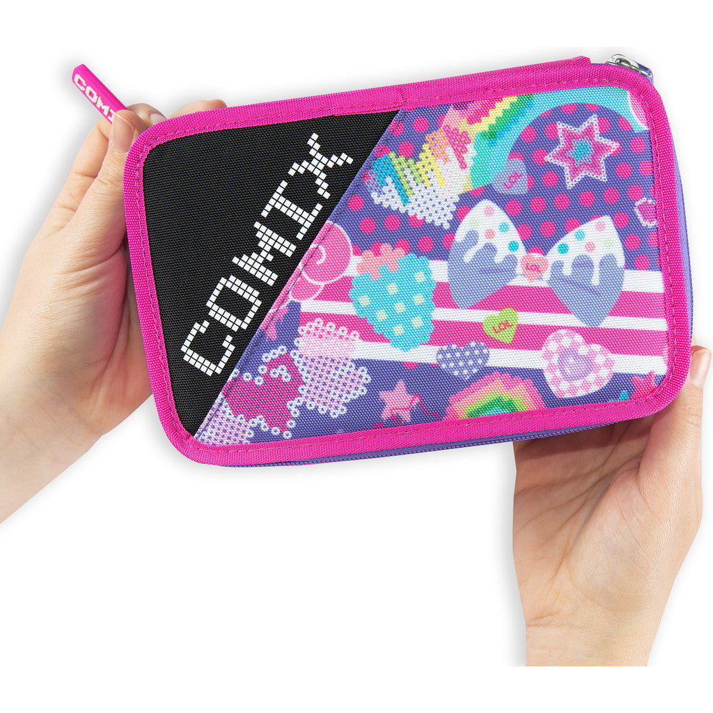 Astuccio 3 Zip COMIX Bright