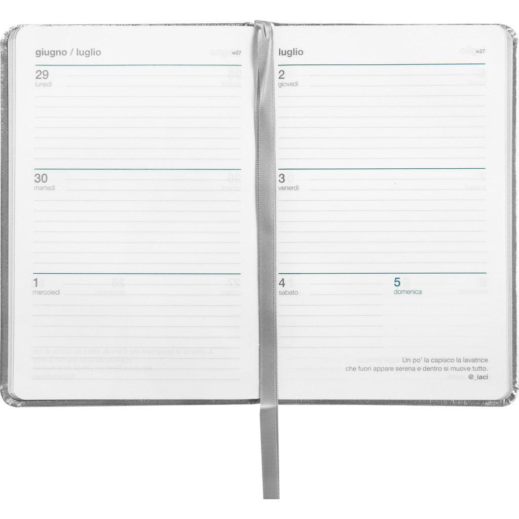 Agenda 12 Mesi 2026 Medium Settimanale - COMIX Special Luxury