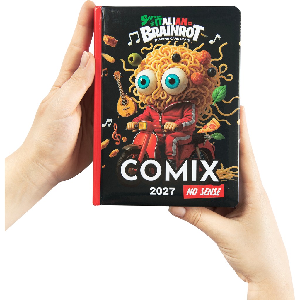 Diario 13 Mesi 2026/27 - Skifidol Italian Brainrot - Giornaliero