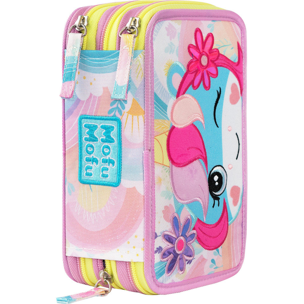 Astuccio 3 Zip Mofu Mofu