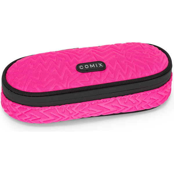 COMIX Astuccio Scuola Ovale Shake Skate - Organizzato Con Divisori E Tasche, Multicolore