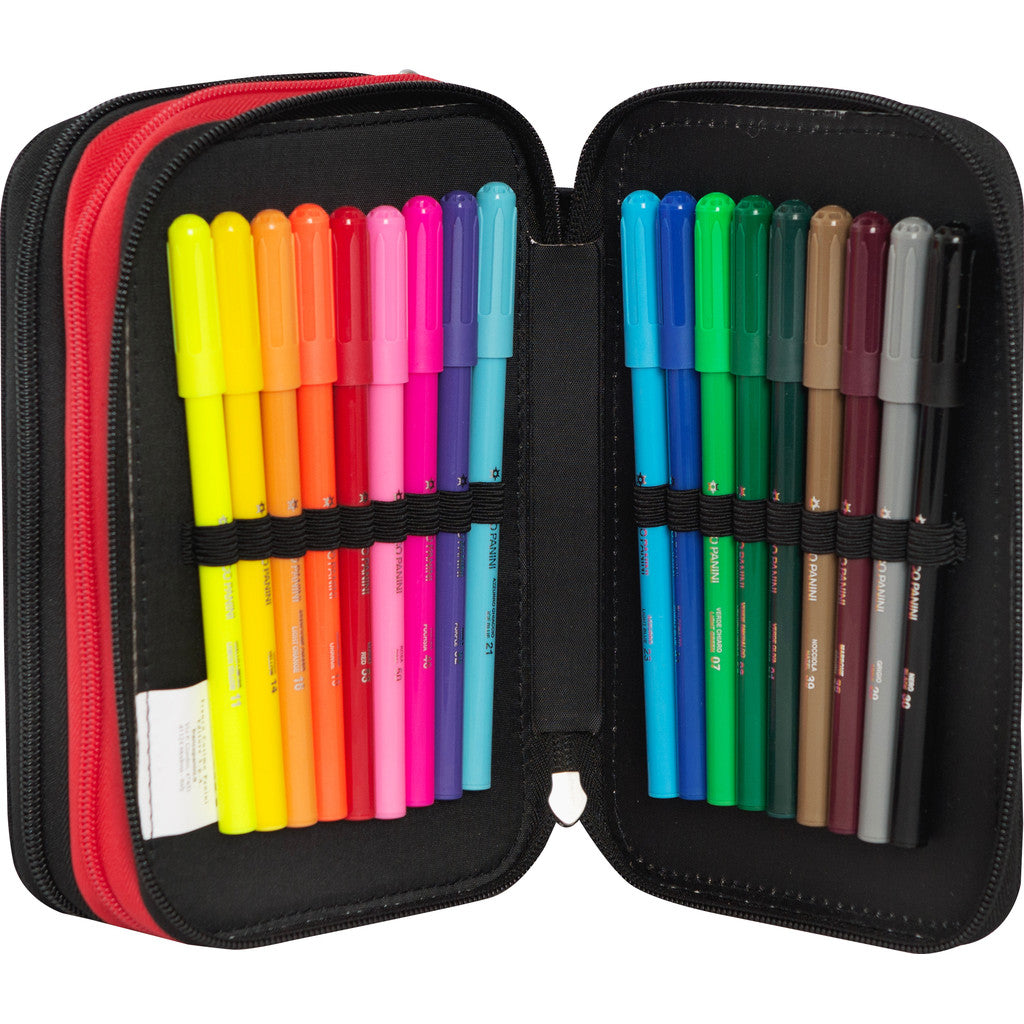 Astuccio 3 Zip COMIX Wave