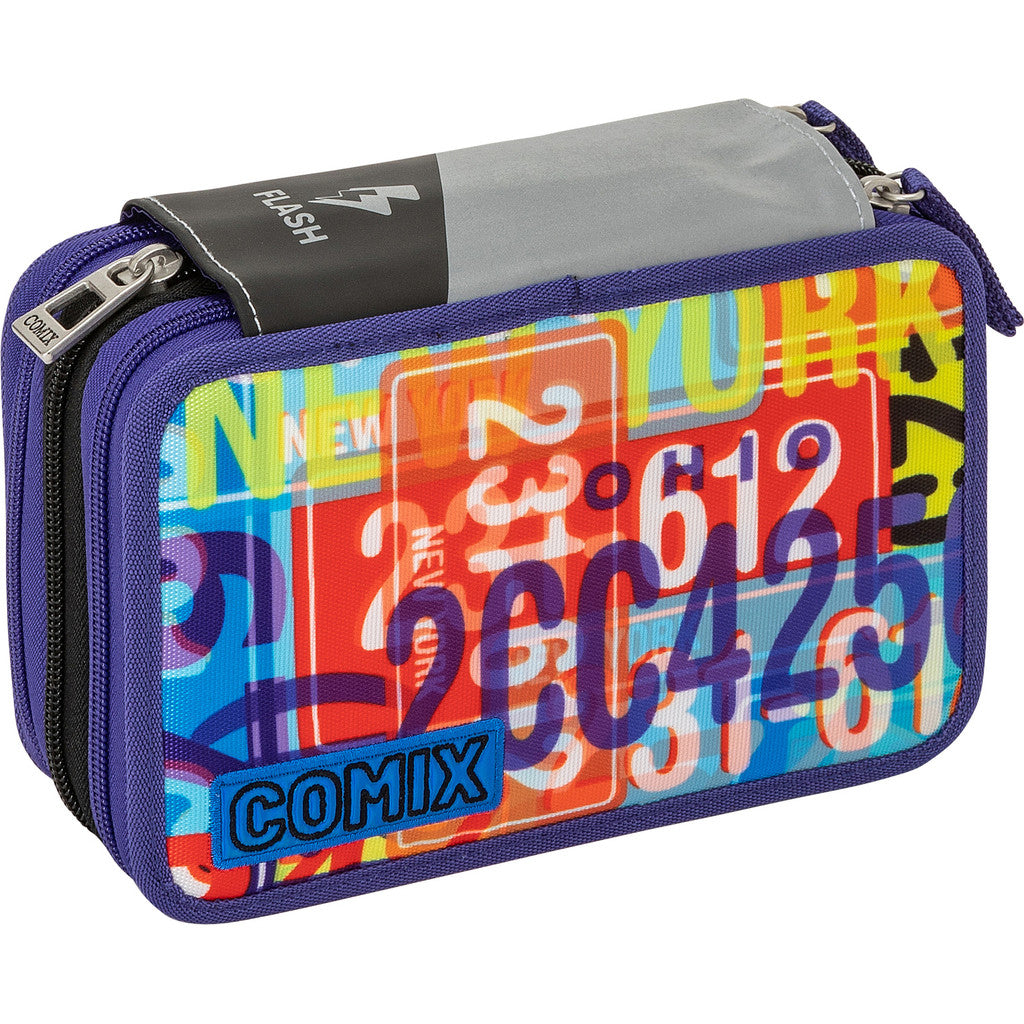 Astuccio 3 Zip COMIX Flash
