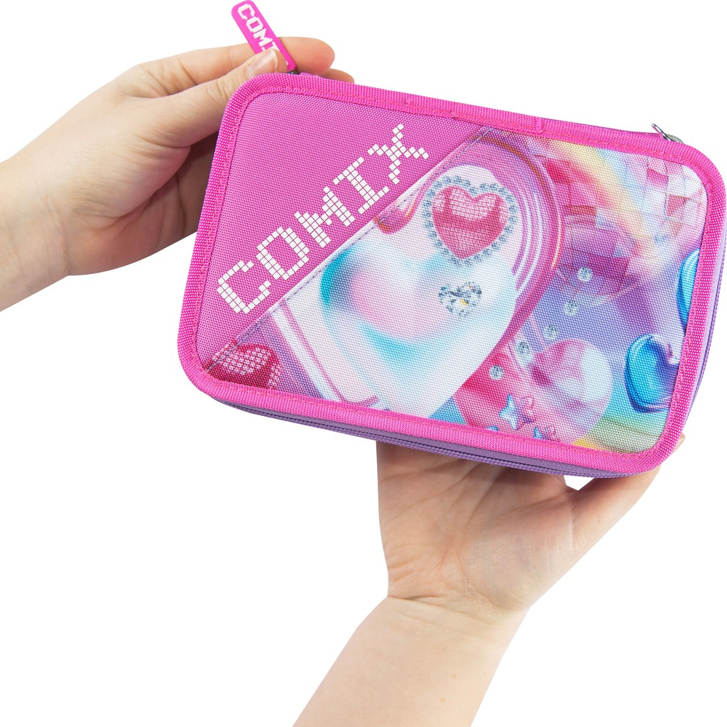 Astuccio 3 zip COMIX Bright