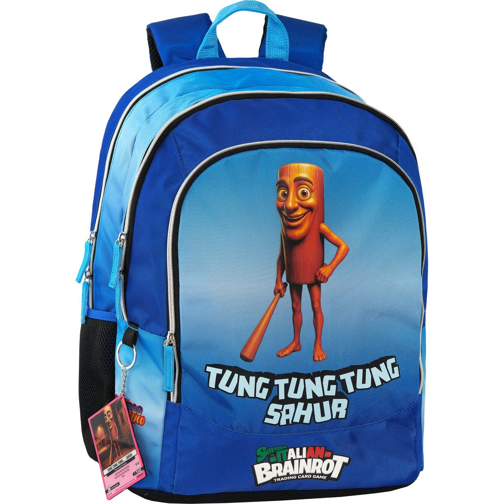 Zaino organizzato Skifidol Italian Brainrot