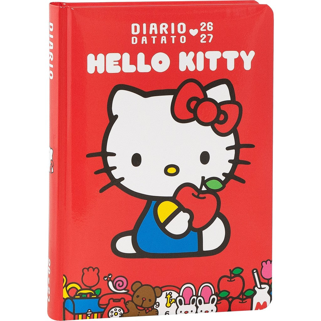 Diario 12 Mesi 2026/27 - Hello Kitty - Datato