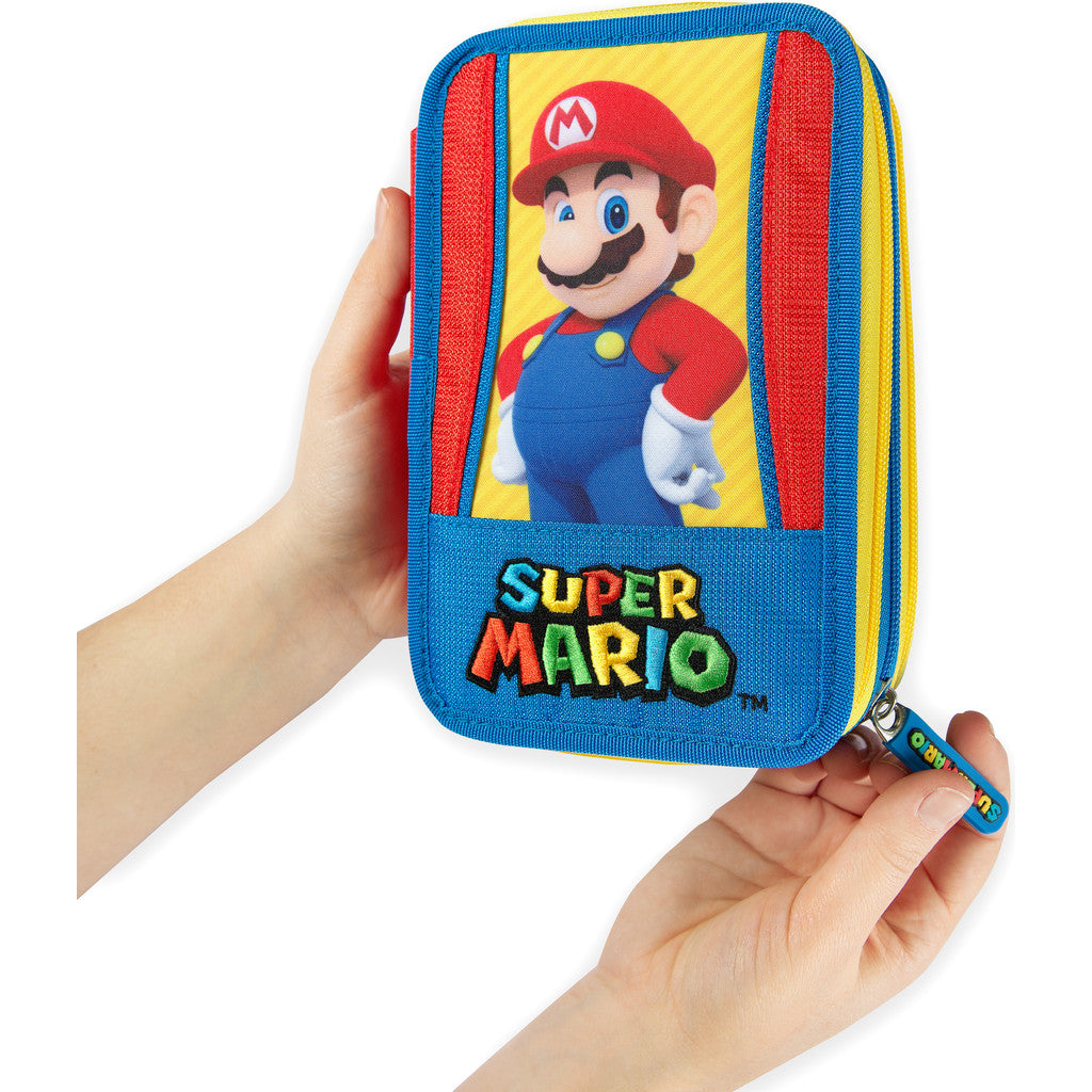 Astuccio 3 Zip Super Mario