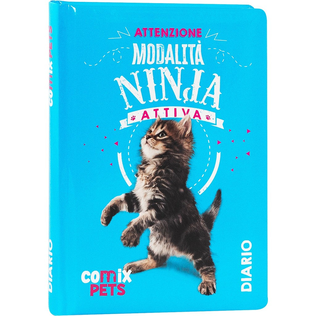 Diario 12 Mesi 2026/27 - COMIX Pets - Giornaliero Non Datato