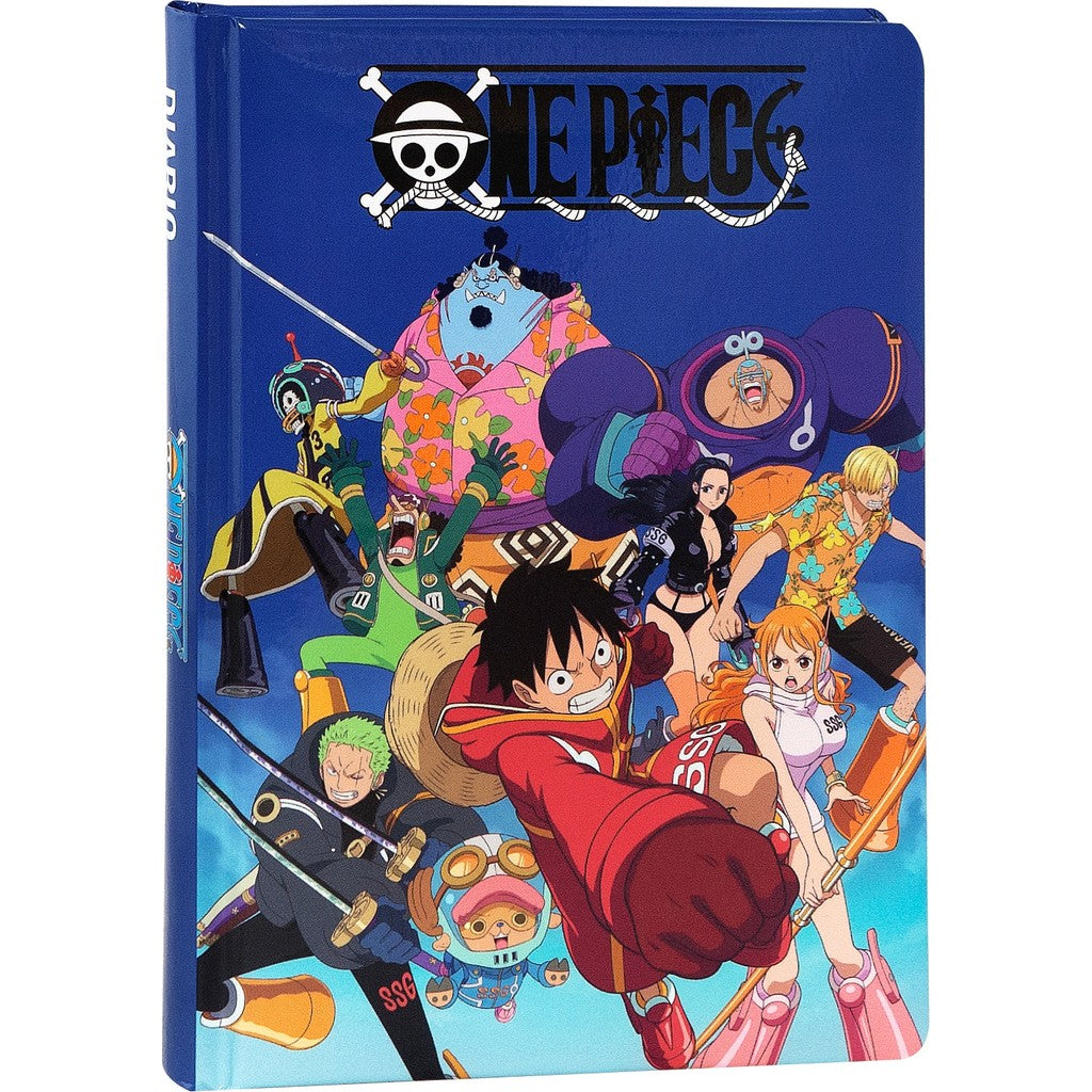 Diario 12 Mesi 2026/27 - One Piece - Giornaliero Non Datato