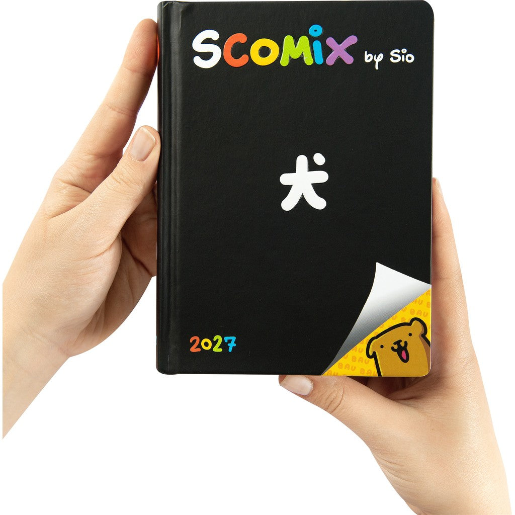 Diario 16 Mesi 2026/27 - COMIX Scottecs by Sio - Giornaliero