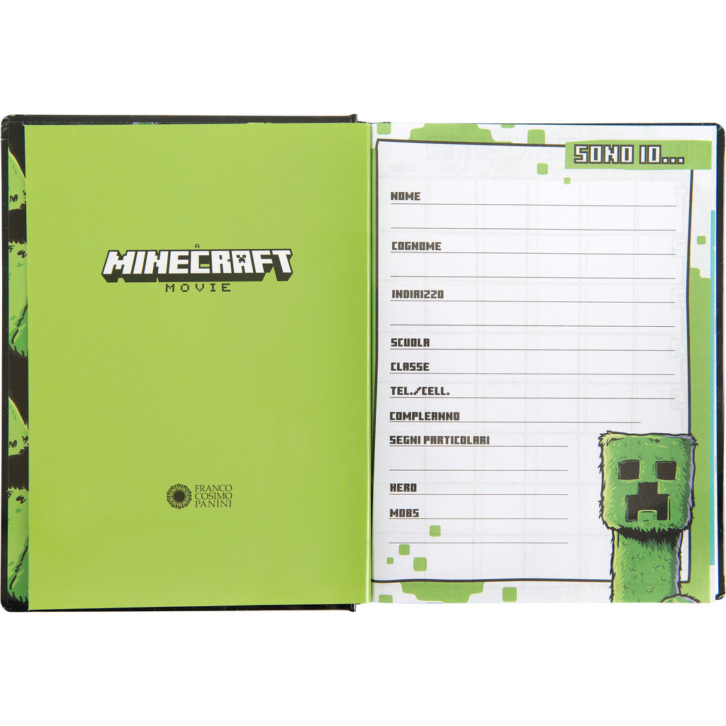 Diario 12 Mesi 2026/27 - Minecraft - Giornaliero Non Datato