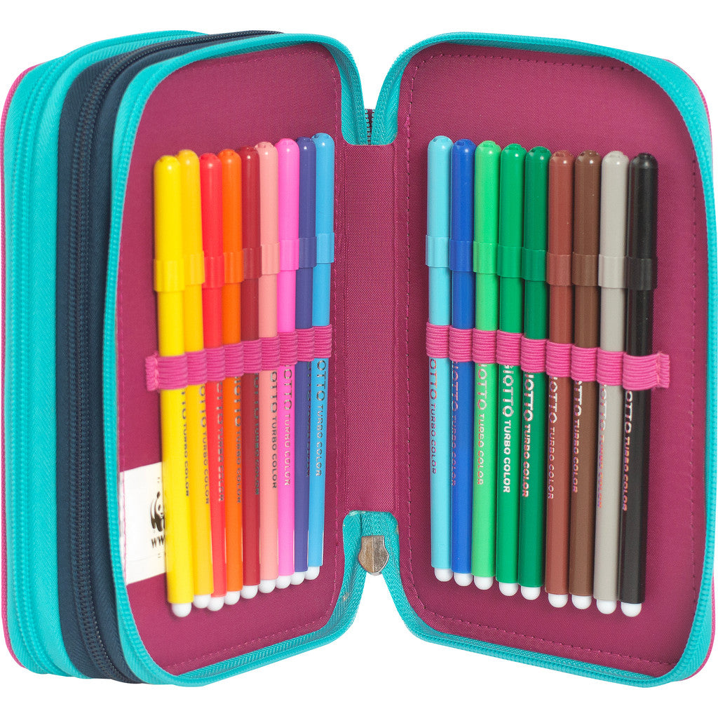 Astuccio 3 Zip Wwf