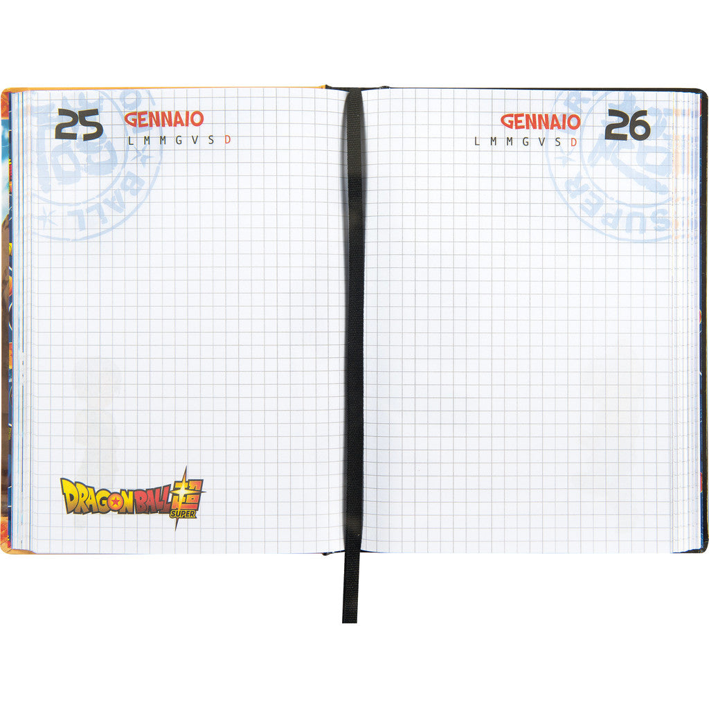 Diario 12 Mesi 2026/27 - Dragon Ball - Giornaliero Non Datato