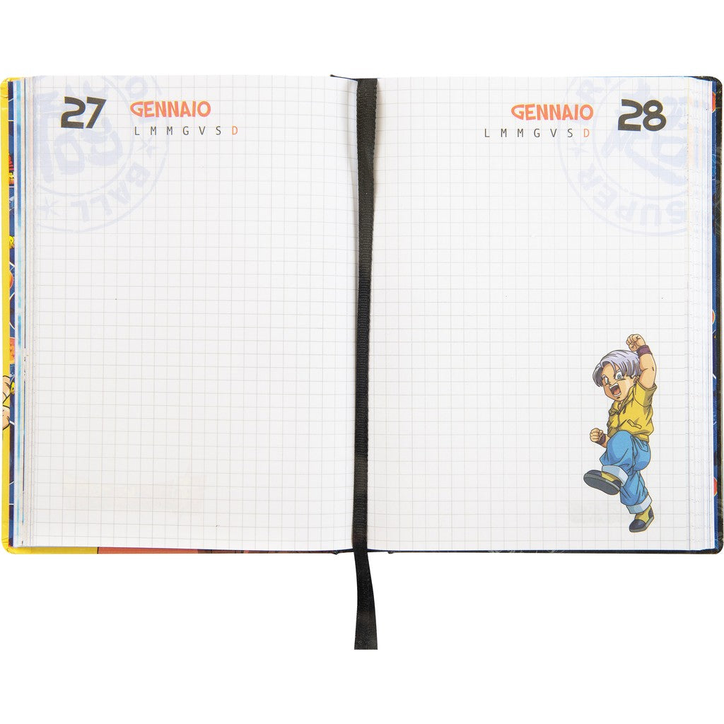 Diario 12 Mesi 2026/27 - Dragon Ball - Giornaliero Non Datato