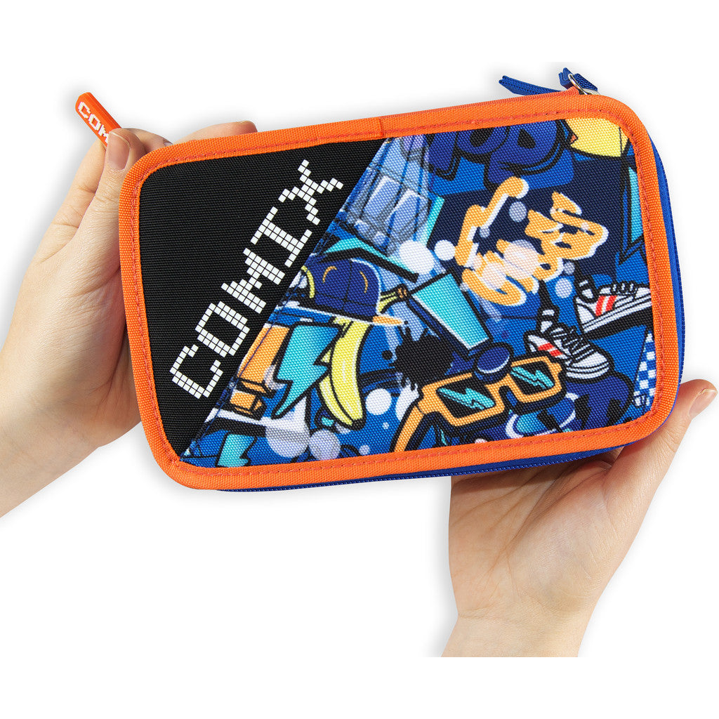 Astuccio 3 Zip COMIX Bright