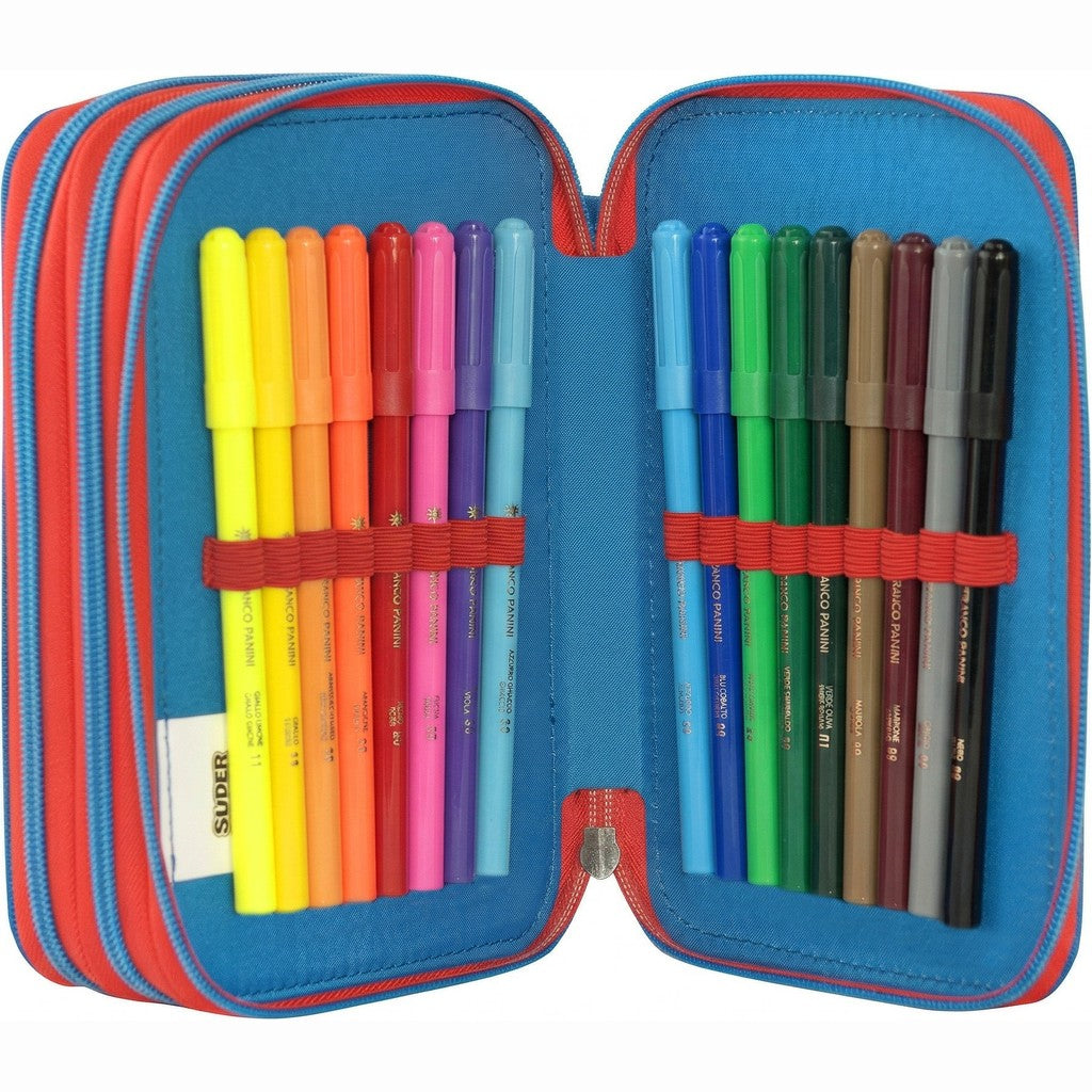 Astuccio 3 Zip Super Mario