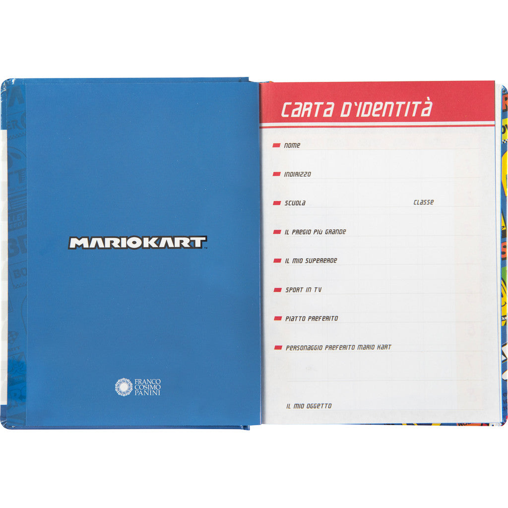 Diario 12 Mesi 2026/27 - Mario Kart - Giornaliero Non Datato