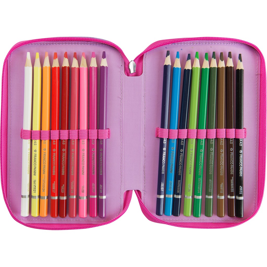 Astuccio 3 zip COMIX Bright