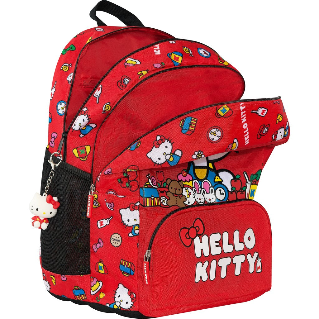 Zaino organizzato Hello kitty