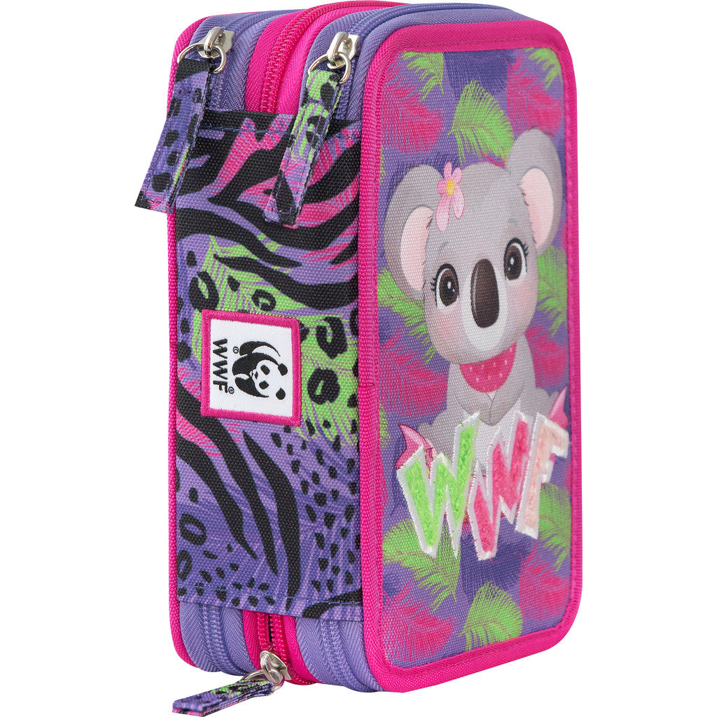 Astuccio 3 Zip Wwf