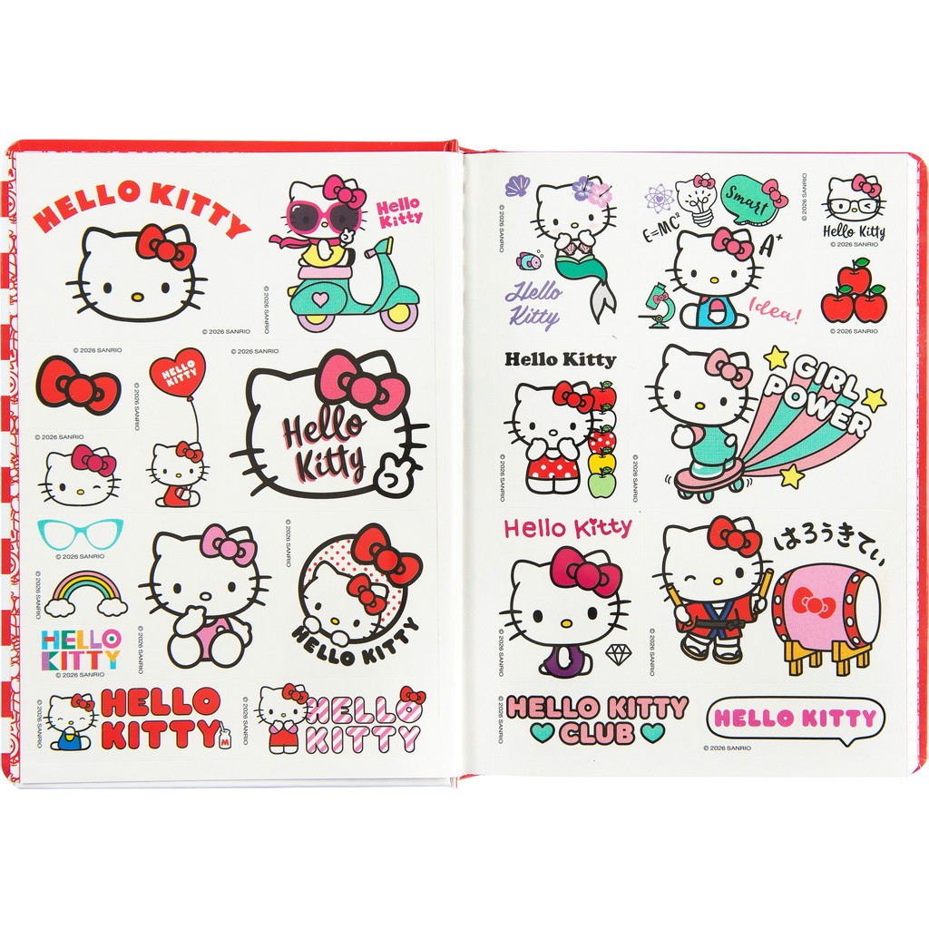 Diario 12 Mesi 2026/27 - Hello Kitty - Datato