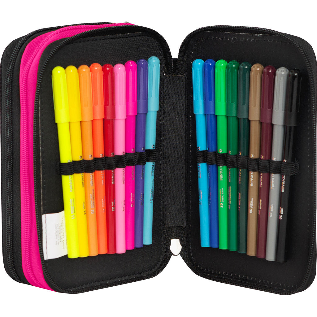 Astuccio 3 Zip COMIX Wave