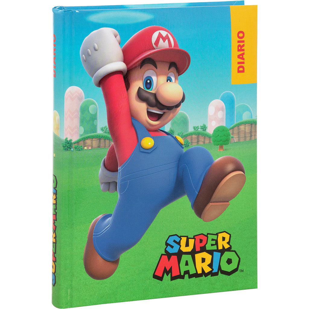 Diario 12 Mesi 2026/27 - Super Mario - Giornaliero Non Datato