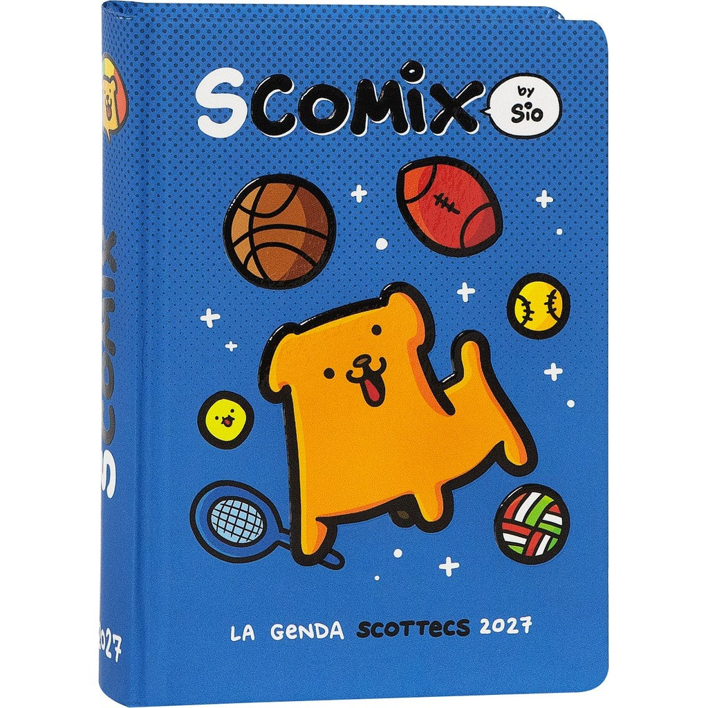 Diario 16 Mesi 2026/27 - COMIX Scottecs by Sio - Giornaliero