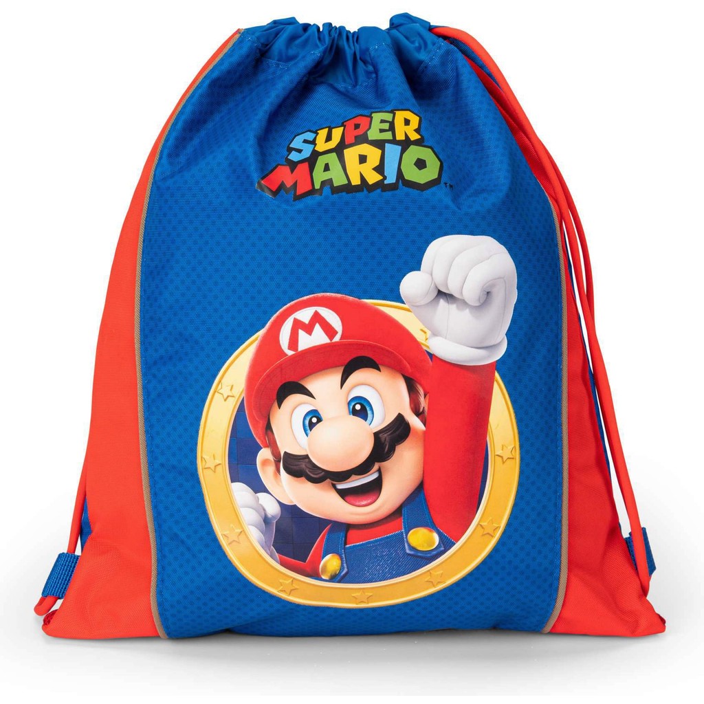 Zaino coulisse Super Mario